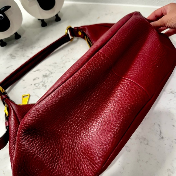 Prada Vitello Daino Hobo Bag BR4311 - Amaranto - Picture 5 of 14